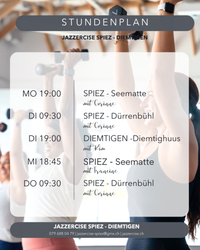 Jazzercise Spiez-Diemtigen