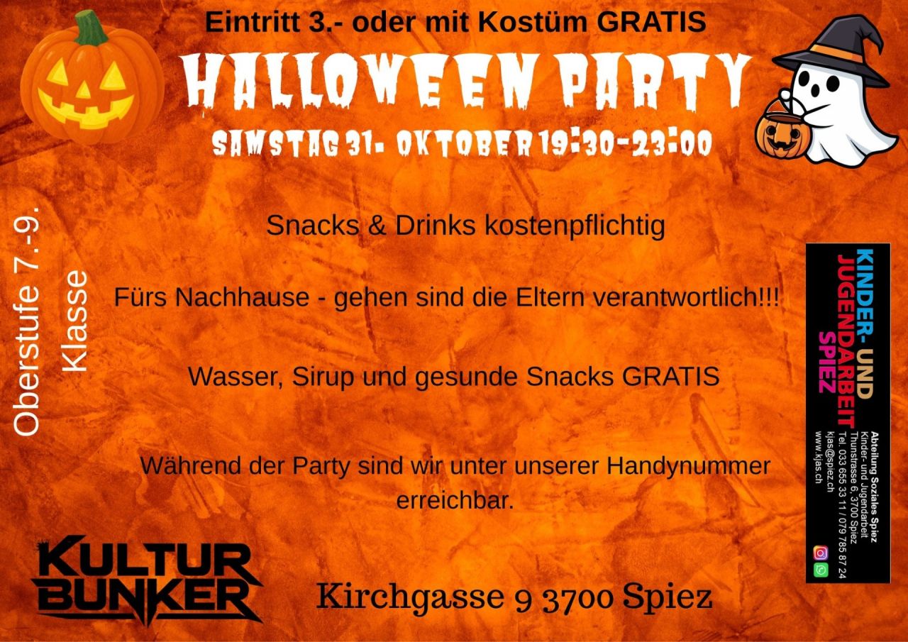 Halloween Party Bunker 